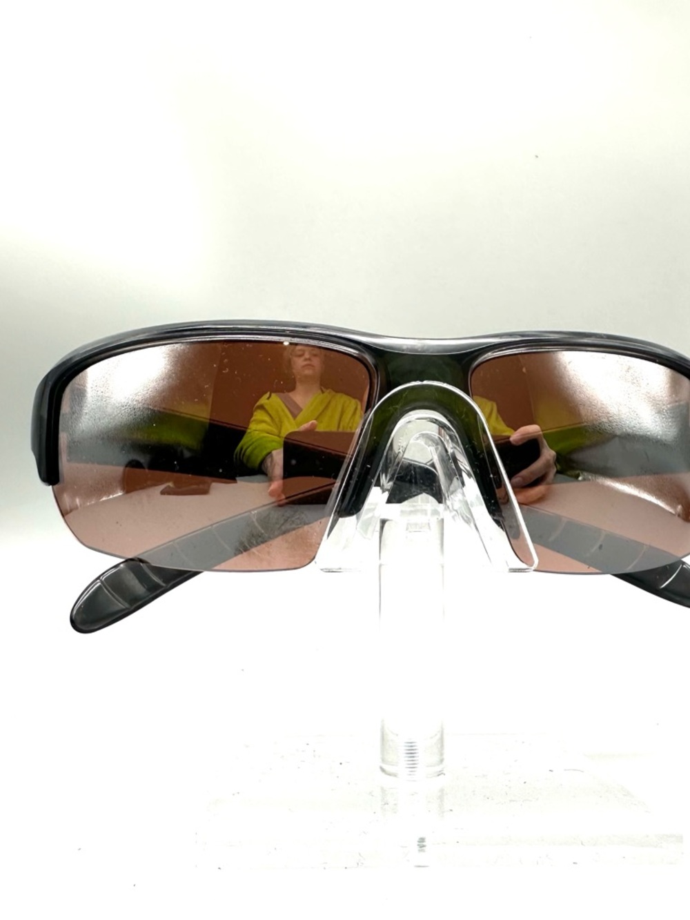 Adidas Kumacross Halfrim Sunglasses Black Wrap Sport Made in Austria a421 6050